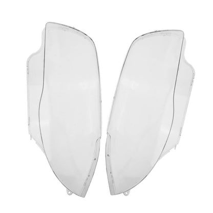 2PCS Front Headlight Glass Clear Cover For BMW 1-Series E81 E82 E87 E88 2003-2011