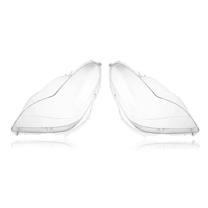 2PCS Front Headlight Glass Clear Cover For Mercedes W219 CLS350 CLS500 2006-2011