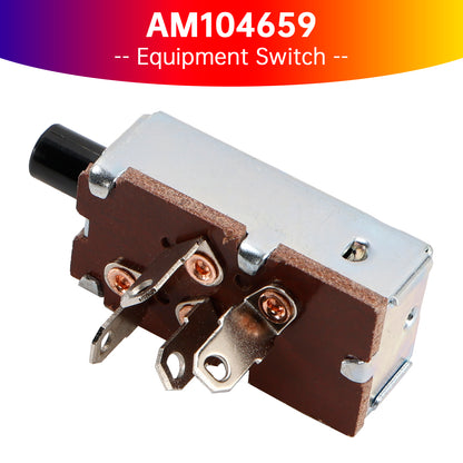 AM104659 Equipment Switch for John Deere GX70 GX75 GX95 GX85 SX85 RX63 RX73