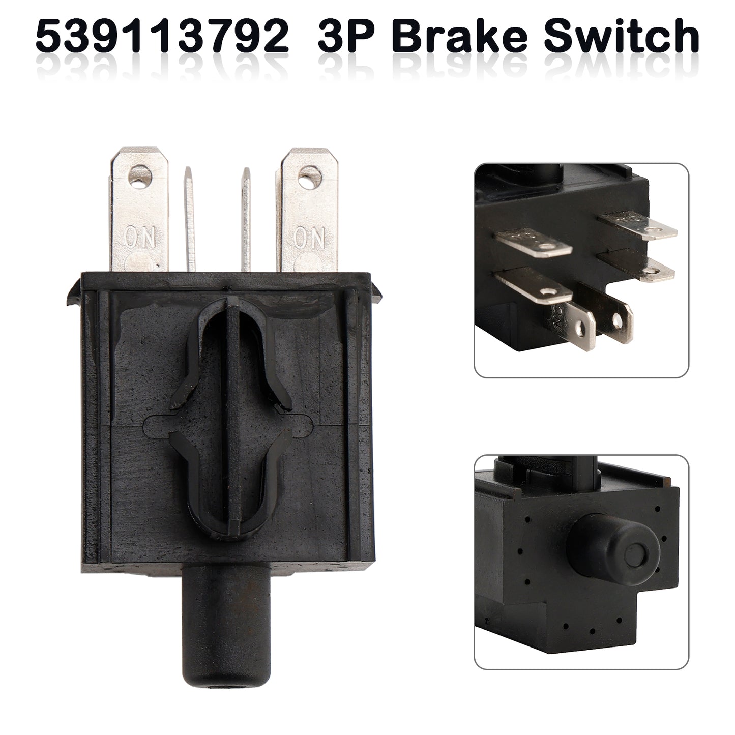 539113792 3P Brake Switch for Husqvarna RZ5424 EZ4824 RZ4619 EZ5226 EZ6124