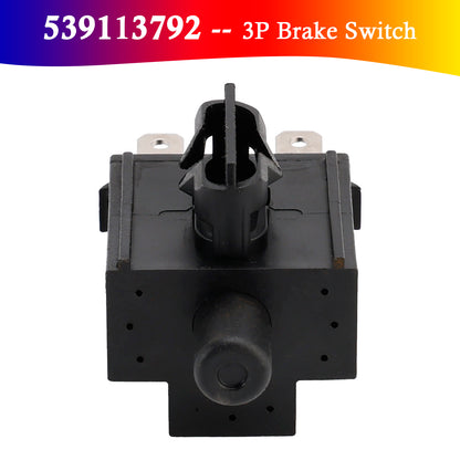539113792 3P Brake Switch for Husqvarna RZ5424 EZ4824 RZ4619 EZ5226 EZ6124
