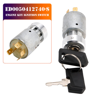 ED0050412740-S Engine Key Ignition Switch for Kohler Diesel Lombardini Engines