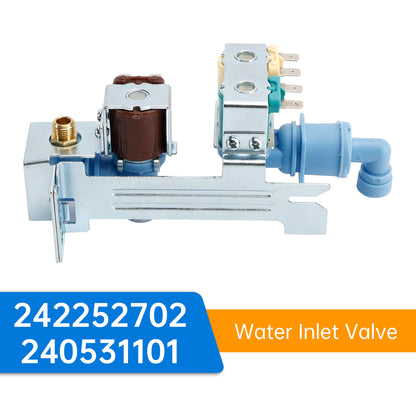 242252702 240531101 Water Inlet Valve for Kenmore for Electrolux Frigidaire
