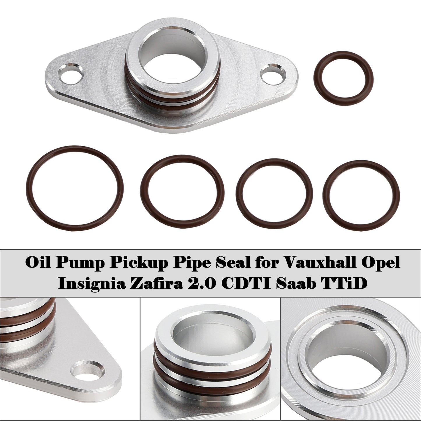 Oil Pump Pickup Pipe Seal for Vauxhall Opel Insignia Zafira 2.0 CDTI Saab TTiD