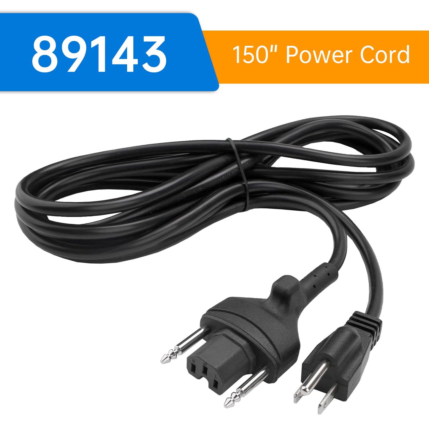 89143 150" Power Cord Replacement for Robot Coupe MP Series Immersion Blenders