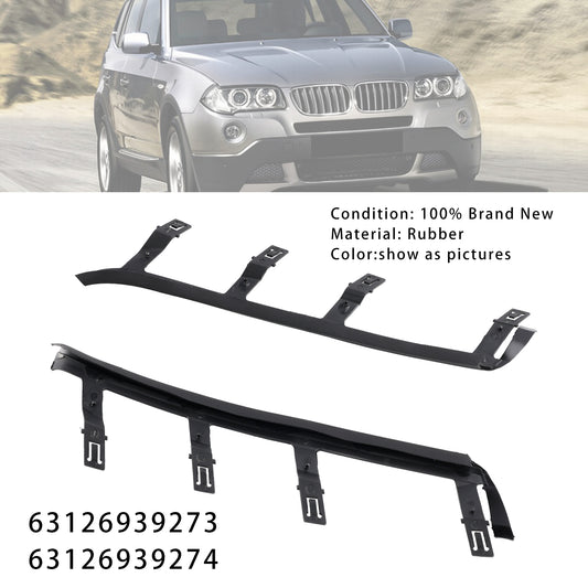 2pcs Headlight Gasket Seal L+R 63126939273 63126939274 For BMW X3 E83 2004-2010