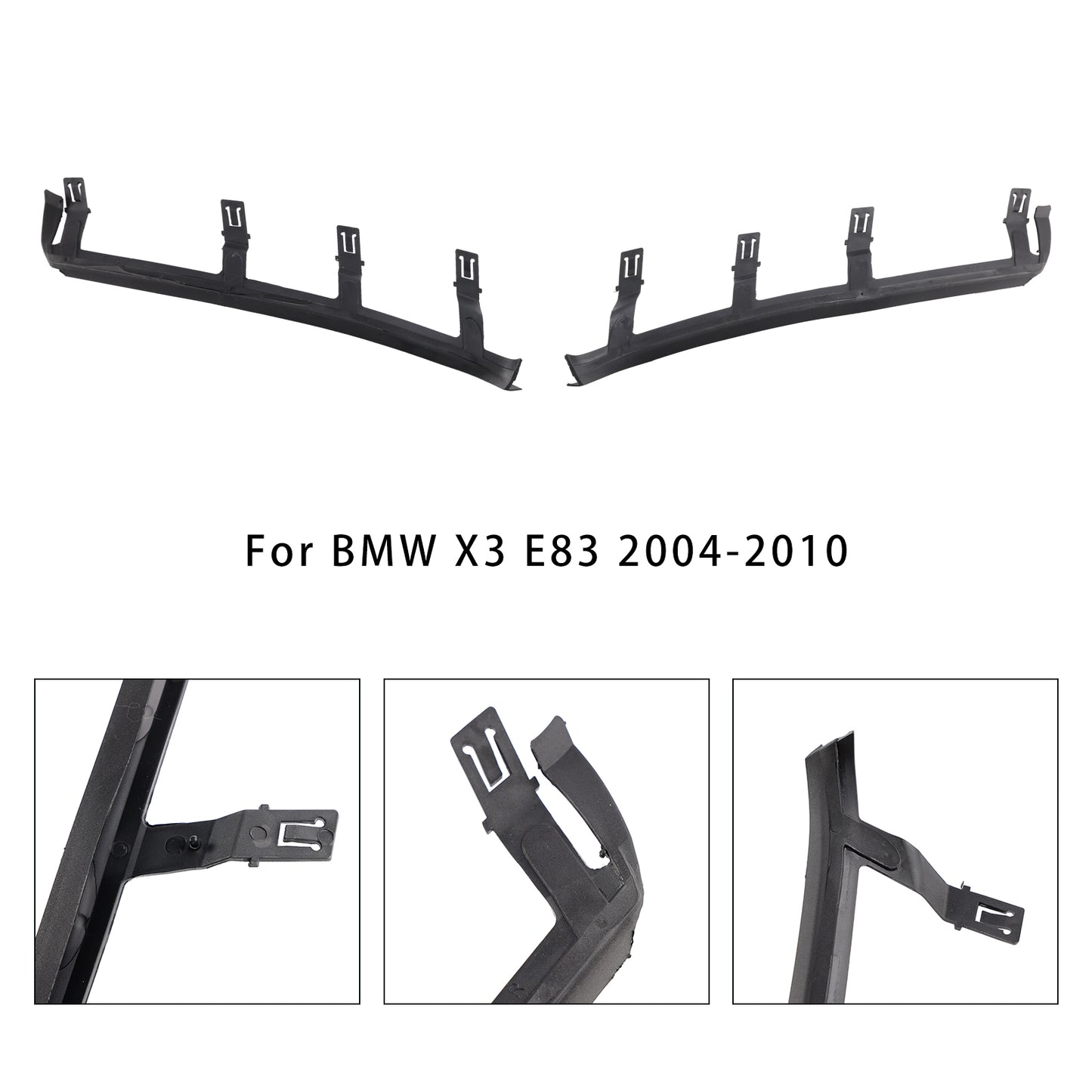 2pcs Headlight Gasket Seal L+R 63126939273 63126939274 For BMW X3 E83 2004-2010