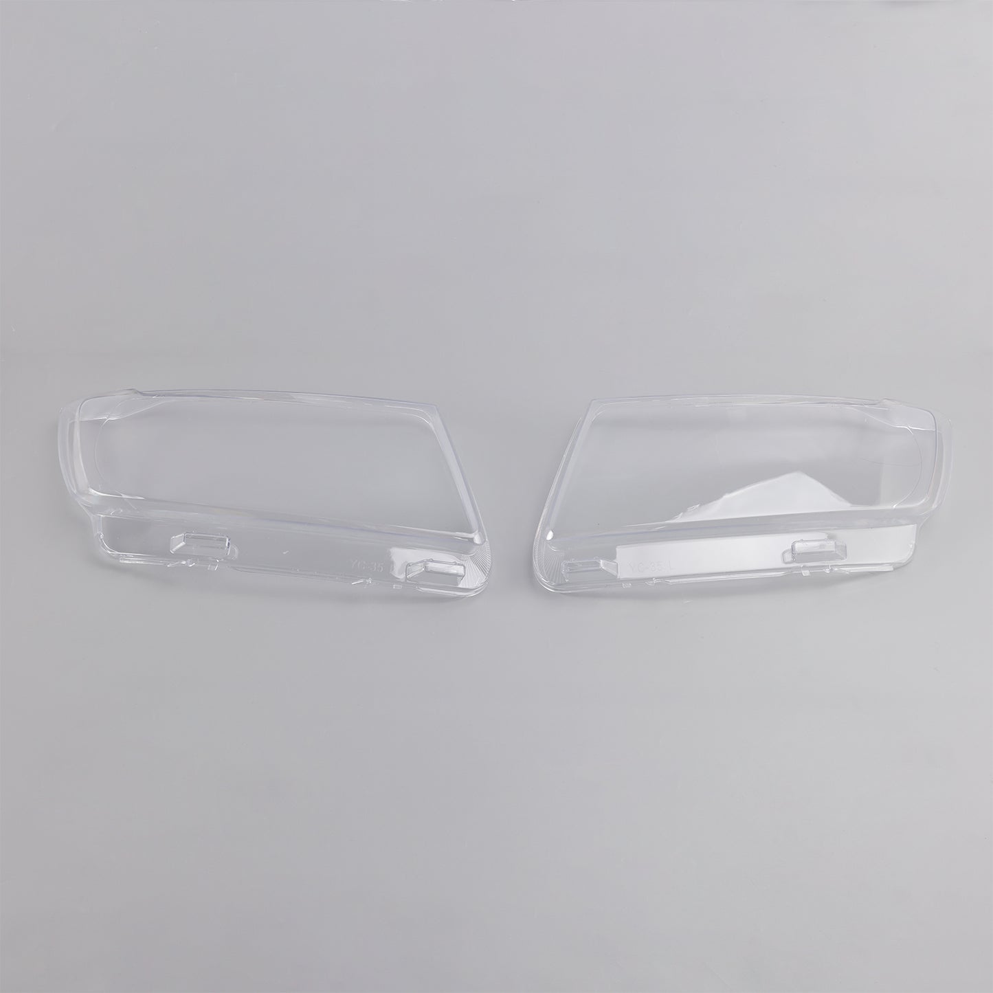 2pcs Headlight Lens Shell Cover Clear For Jeep Grand Cherokee 2011-2013