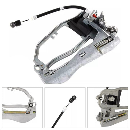Rear Left Door Handle Carrier Outer 51228243635 For BMW E53 X5