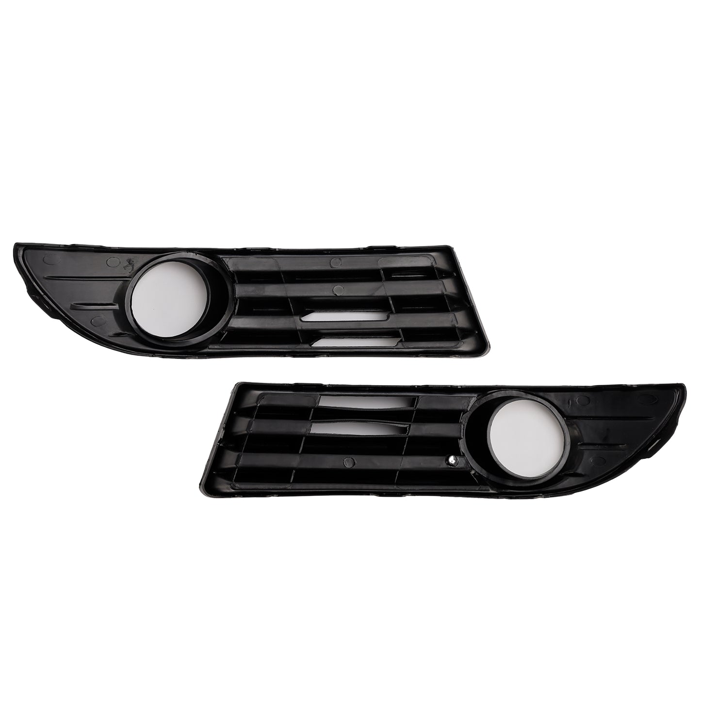 2PCS Fog Light Cover Grille Grill Fit VW Polo 9N3 GTI 2005-2009