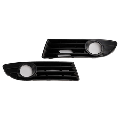2PCS Fog Light Cover Grille Grill Fit VW Polo 9N3 GTI 2005-2009