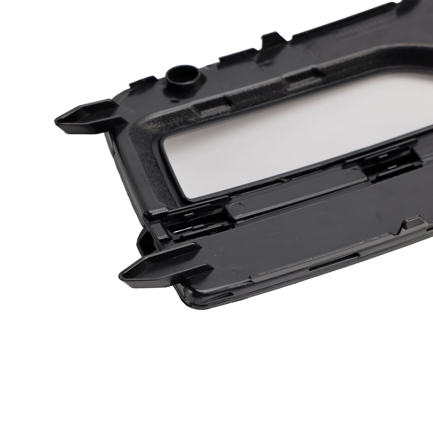 2PCS Bumper Fog Light Lamp Cover Grill Grille Fit Audi A4 S-line S4 2013-2015