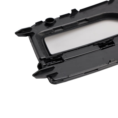 2PCS Bumper Fog Light Lamp Cover Grill Grille Fit Audi A4 S-line S4 2013-2015