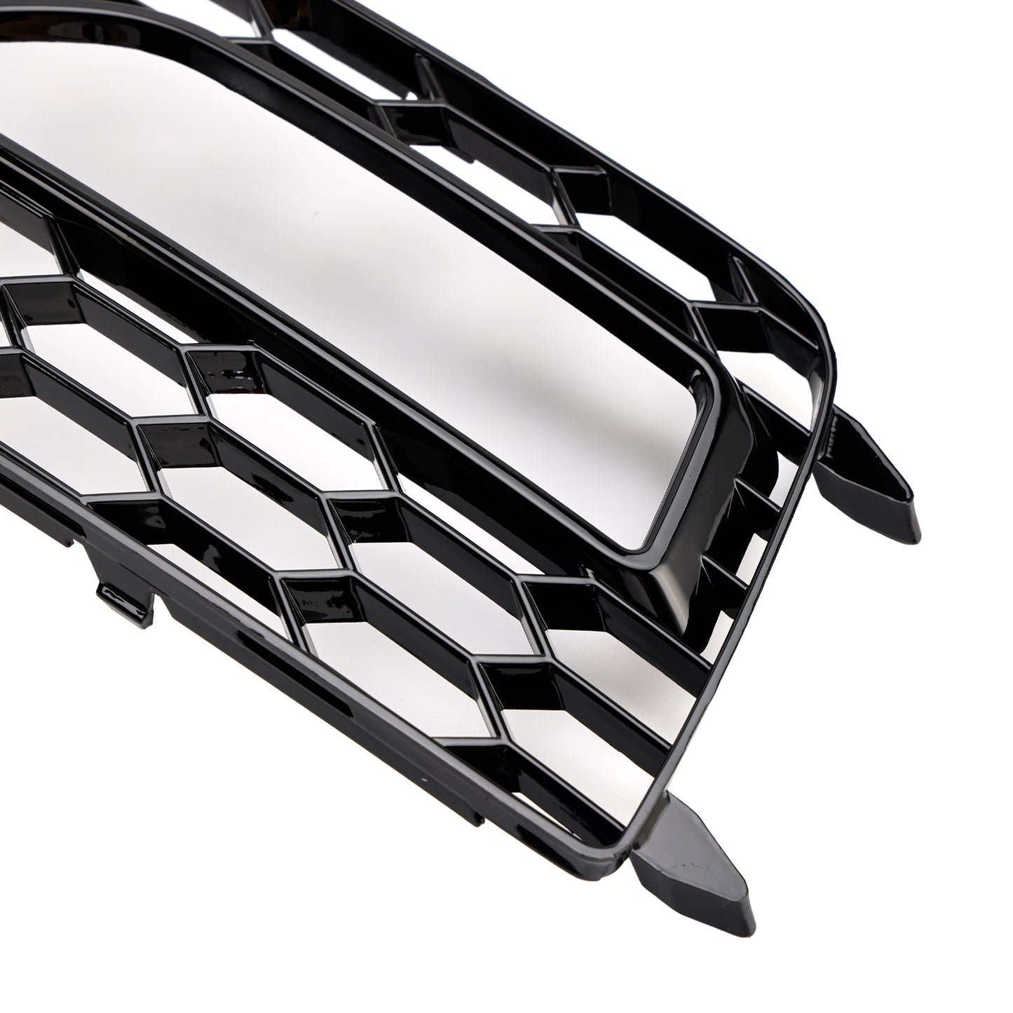 2PCS Bumper Fog Light Lamp Cover Grille Grill Fit Audi A4 S-line S4 2013-2015