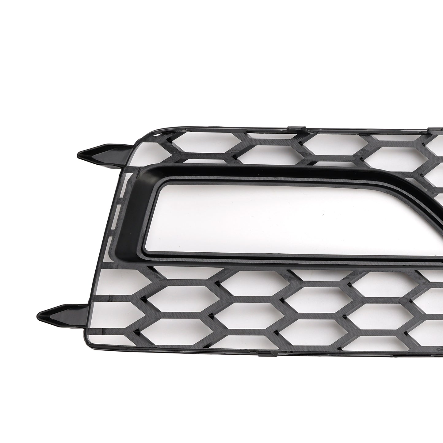 2PCS Bumper Fog Light Lamp Cover Grille Grill Fit Audi A4 S-line S4 2013-2015