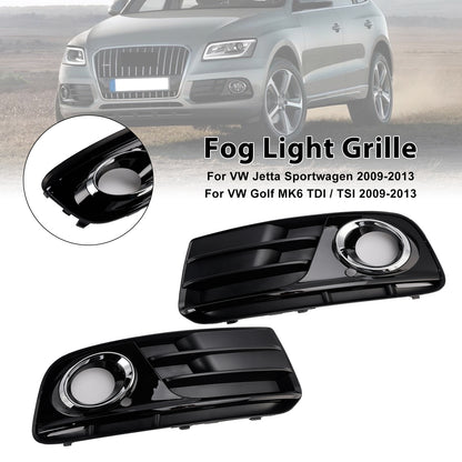 Front Bumper Fog Light Grill Grille 8R0807681M Fit Audi Q5 2013-2017