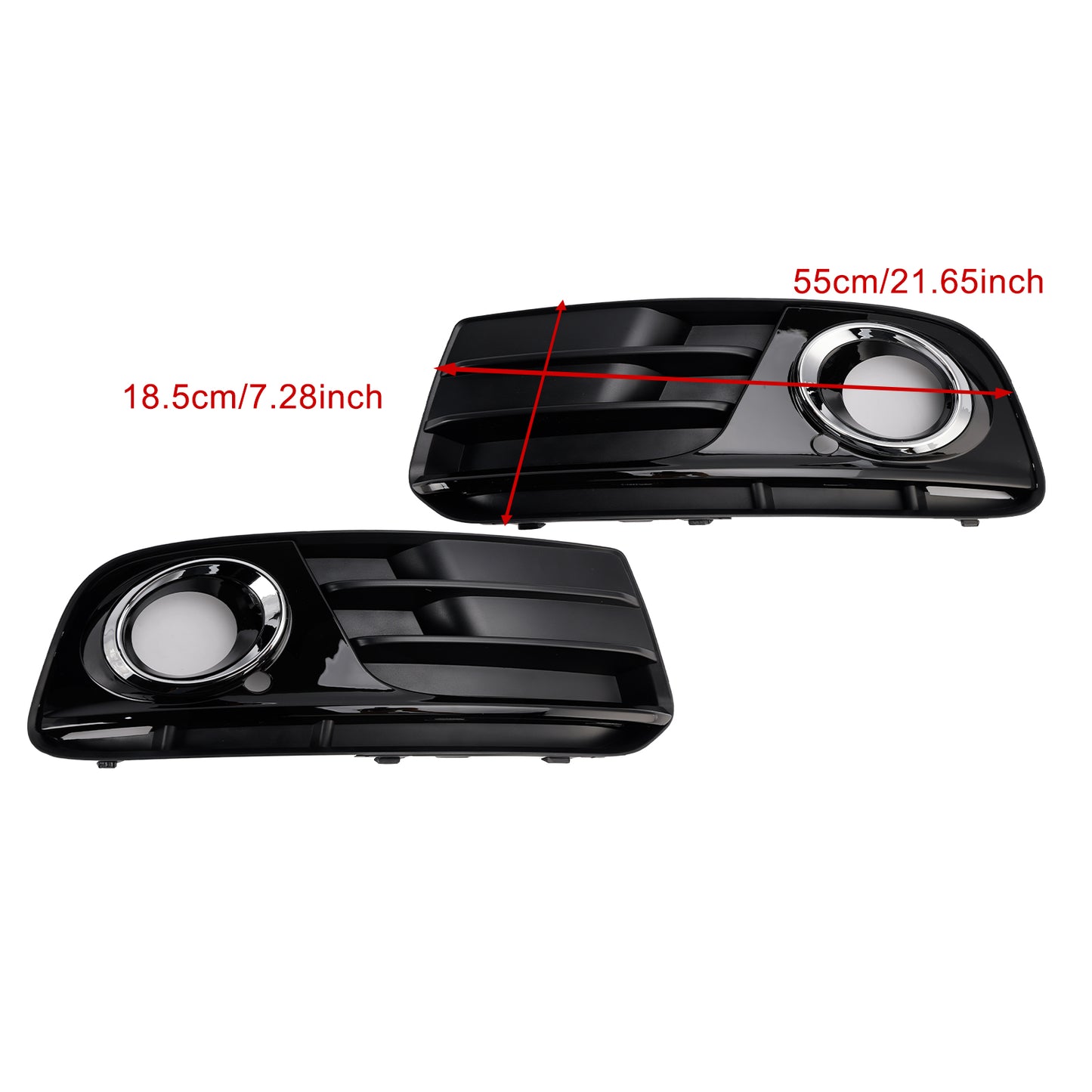 Front Bumper Fog Light Grill Grille 8R0807681M Fit Audi Q5 2013-2017