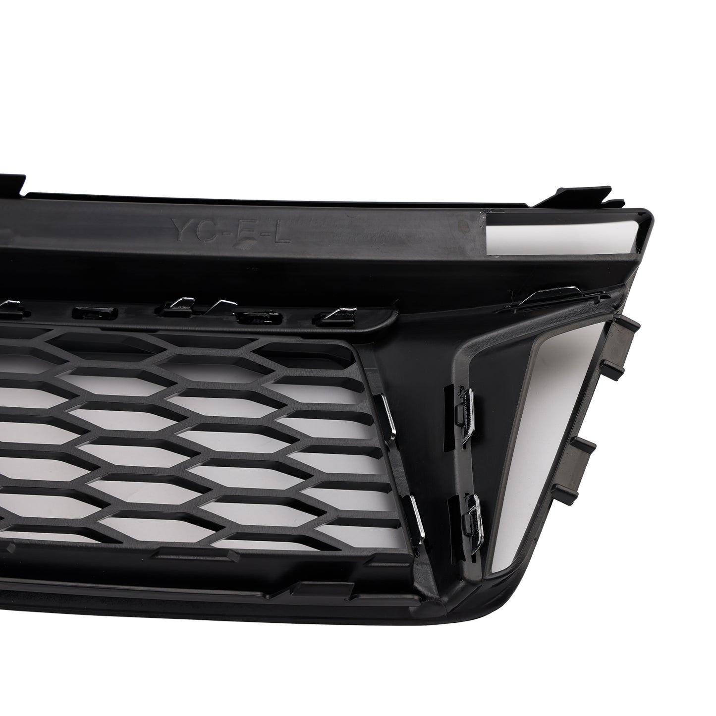 2PCS Fog Light Cover Grille Grill Fit AUDI A4 B9 S-Line S4 2016-2018