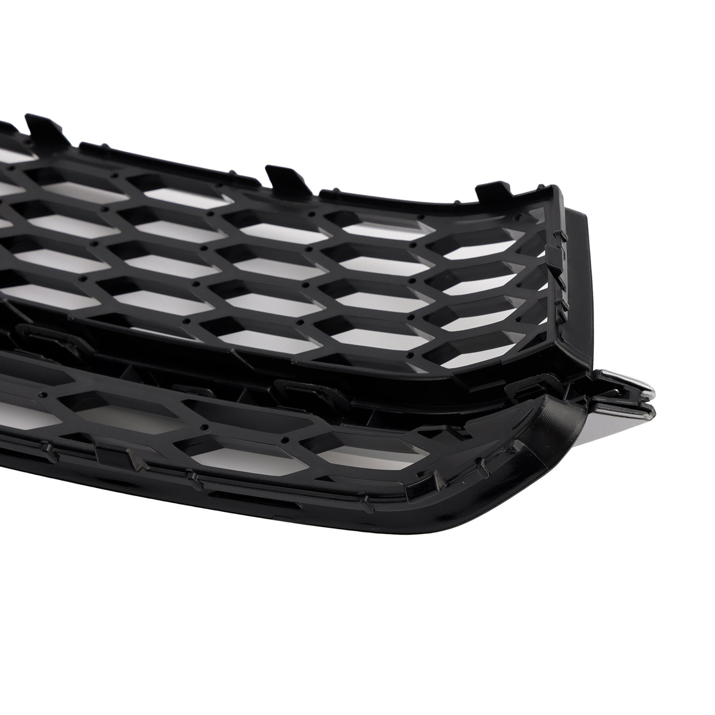 2PCS Front Fog Lamp Black Grill Grille Fit AUDI A5 S-Line S5 2013-2016