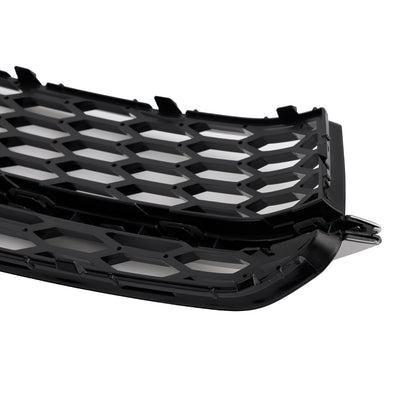 2PCS Front Fog Lamp Black Grill Grille Fit AUDI A5 S-Line S5 2013-2016