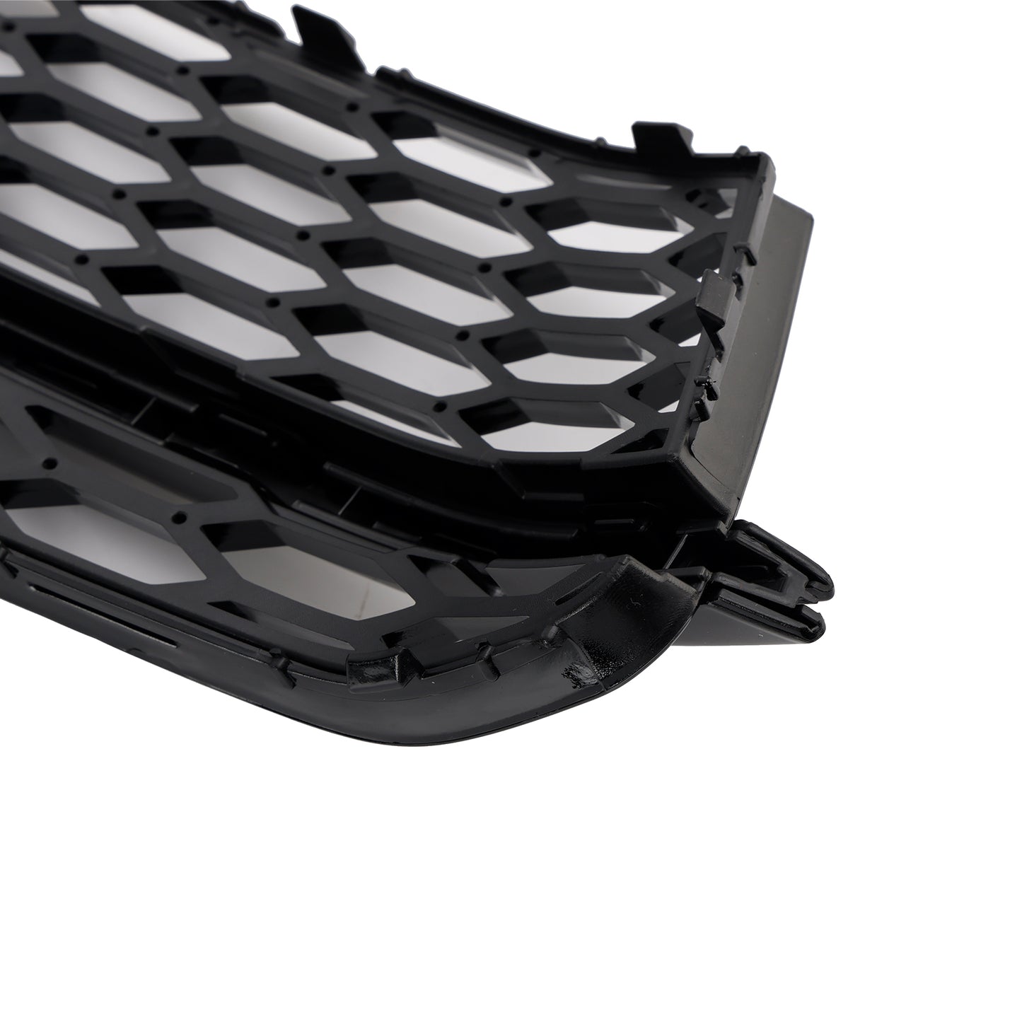 2PCS Front Fog Lamp Black Grille Grill Fit AUDI A5 S-Line S5 2013-2016