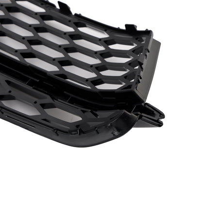 2PCS Front Fog Lamp Black Grille Grill Fit AUDI A5 S-Line S5 2013-2016