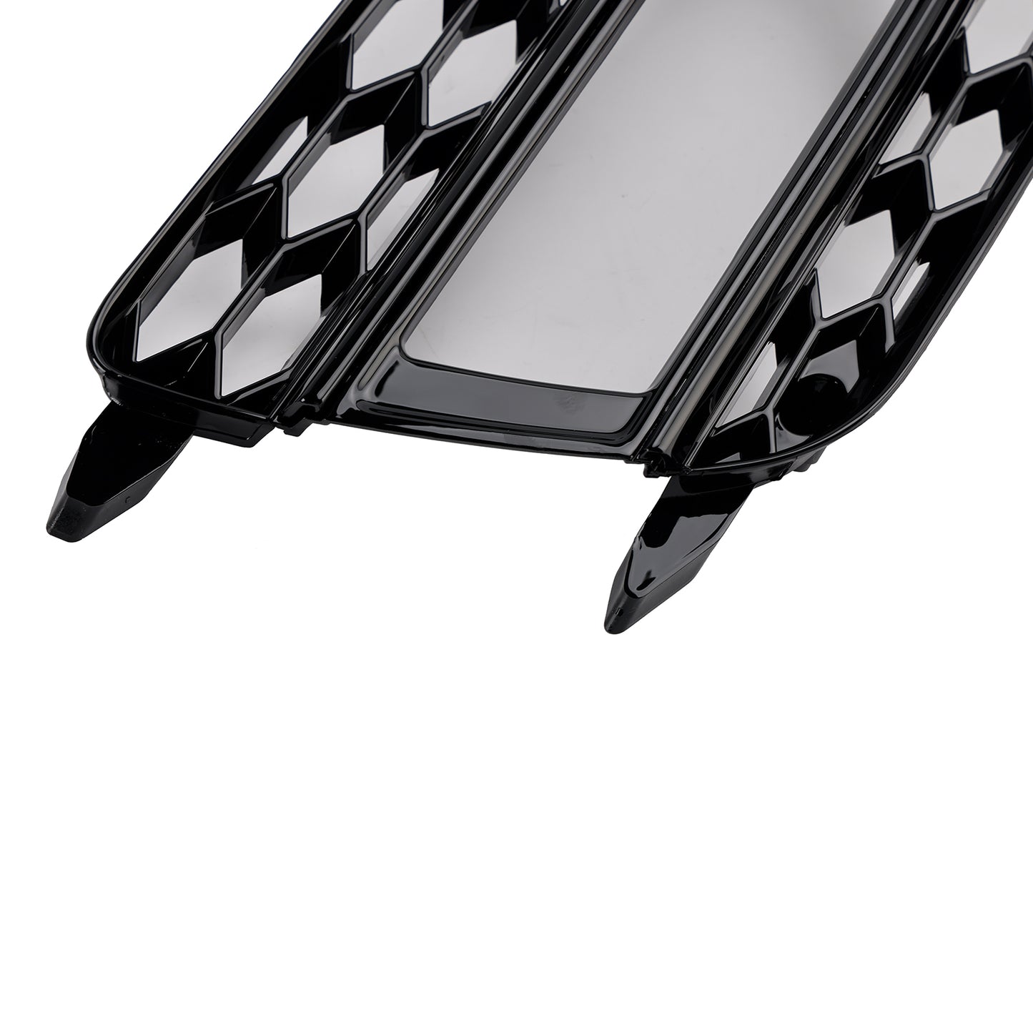 2PCS Front Fog Lamp Black Grille Grill Fit AUDI A5 S-Line S5 2013-2016