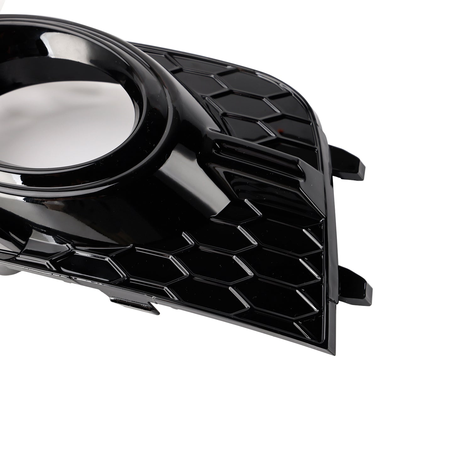 2PCS Front Bumper Fog Light Cover Grille Grill Fit Audi A1 S-Line 2011-2014