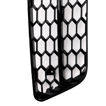 2PCS Honeycomb Front Fog Lamp Cover Grille Grill Fit Audi A5 2007-2011