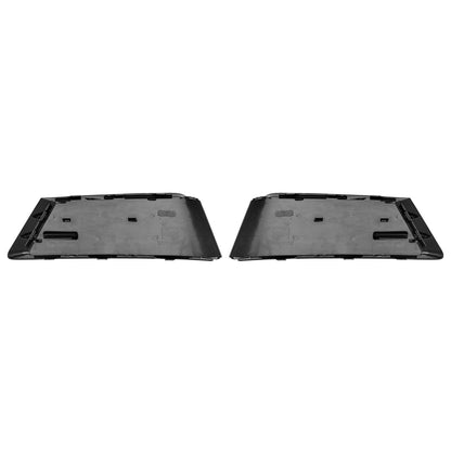 2PCS Front Fog Light Grill Lower Bumper Grille Fit AUDI A4 B9 2016-2018