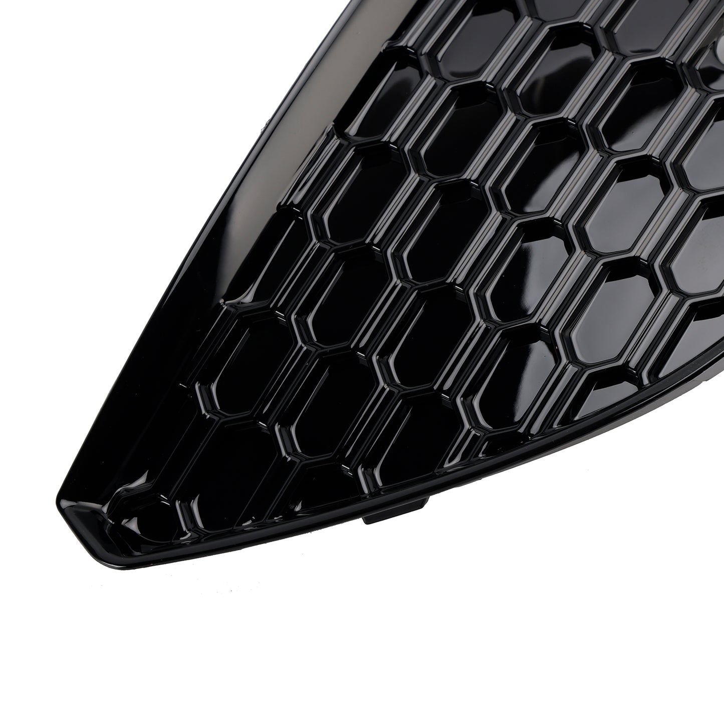 2PCS Front Bumper Fog Light Cover Grille Grill Fit Audi A3 2012-2016