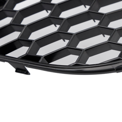 Honeycomb Style Fog Light Cover Fit Audi A4 B8.5 2013-2015 Standard Bumper
