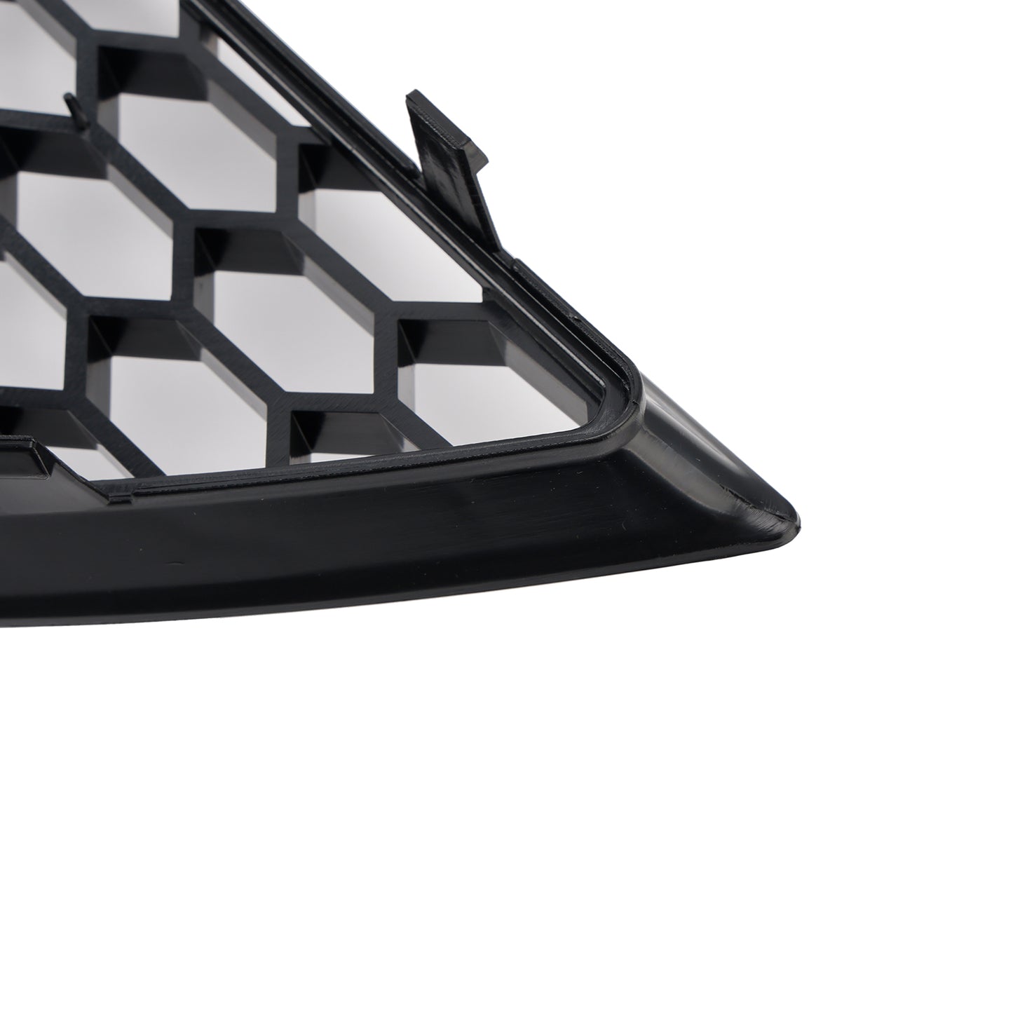 Black Honeycomb Fog Light Cover Fit Audi A4 B8.5 2013-2015 Standard Bumper