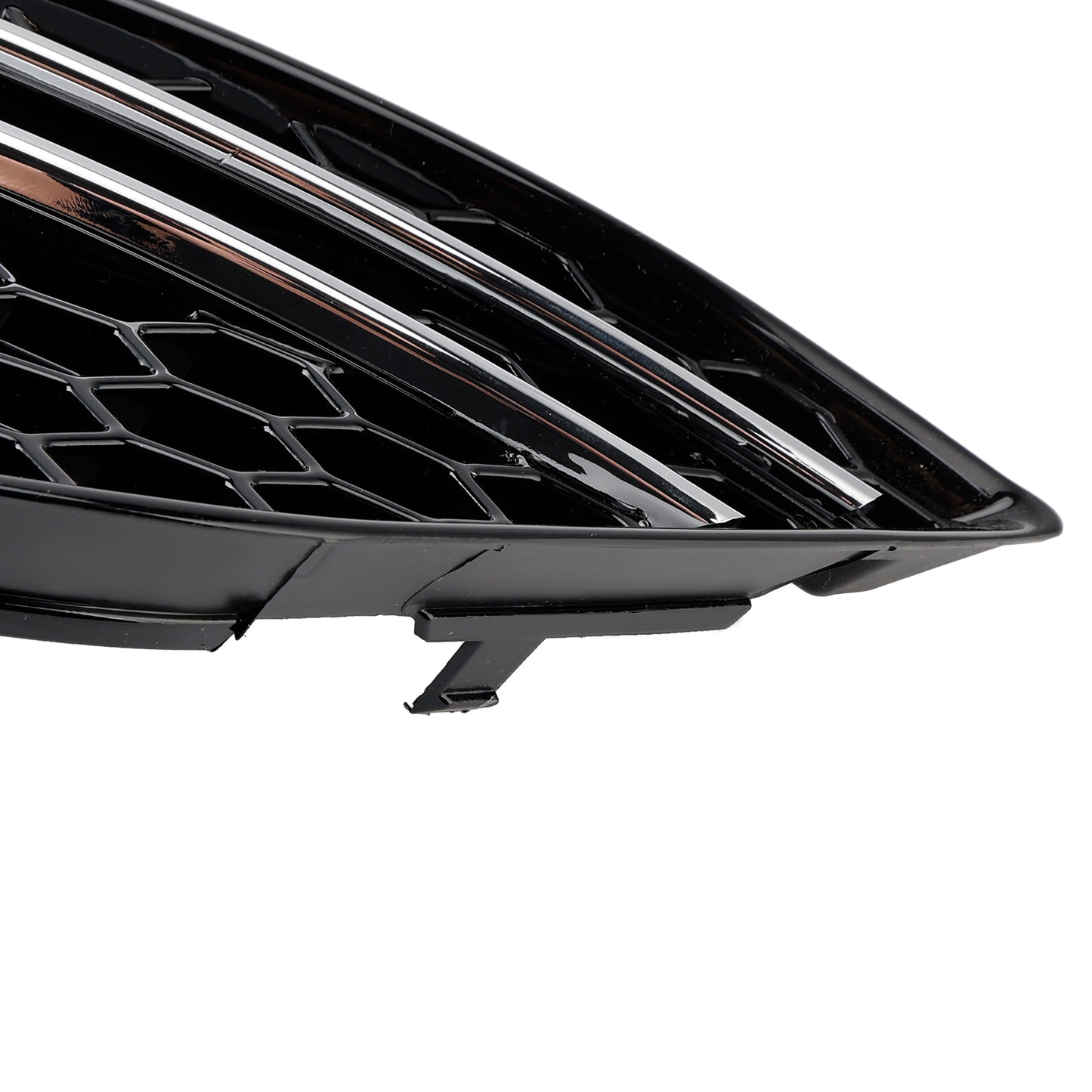 Chrome Fog Light Cover Grille Fit Audi A4 B8.5 2013-2015 Standard Bumper
