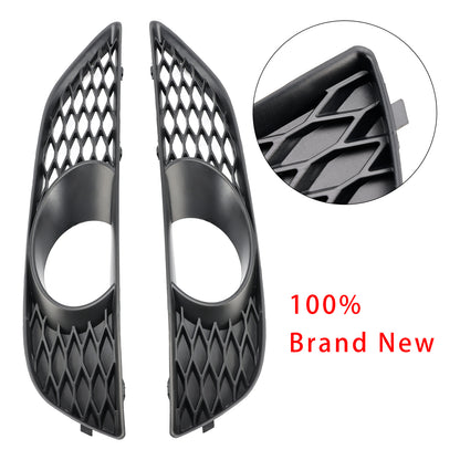 2PCS Front Bumper Fog Light Grill Lamp Cover Fit Audi Q7 Sportback 2010-2015