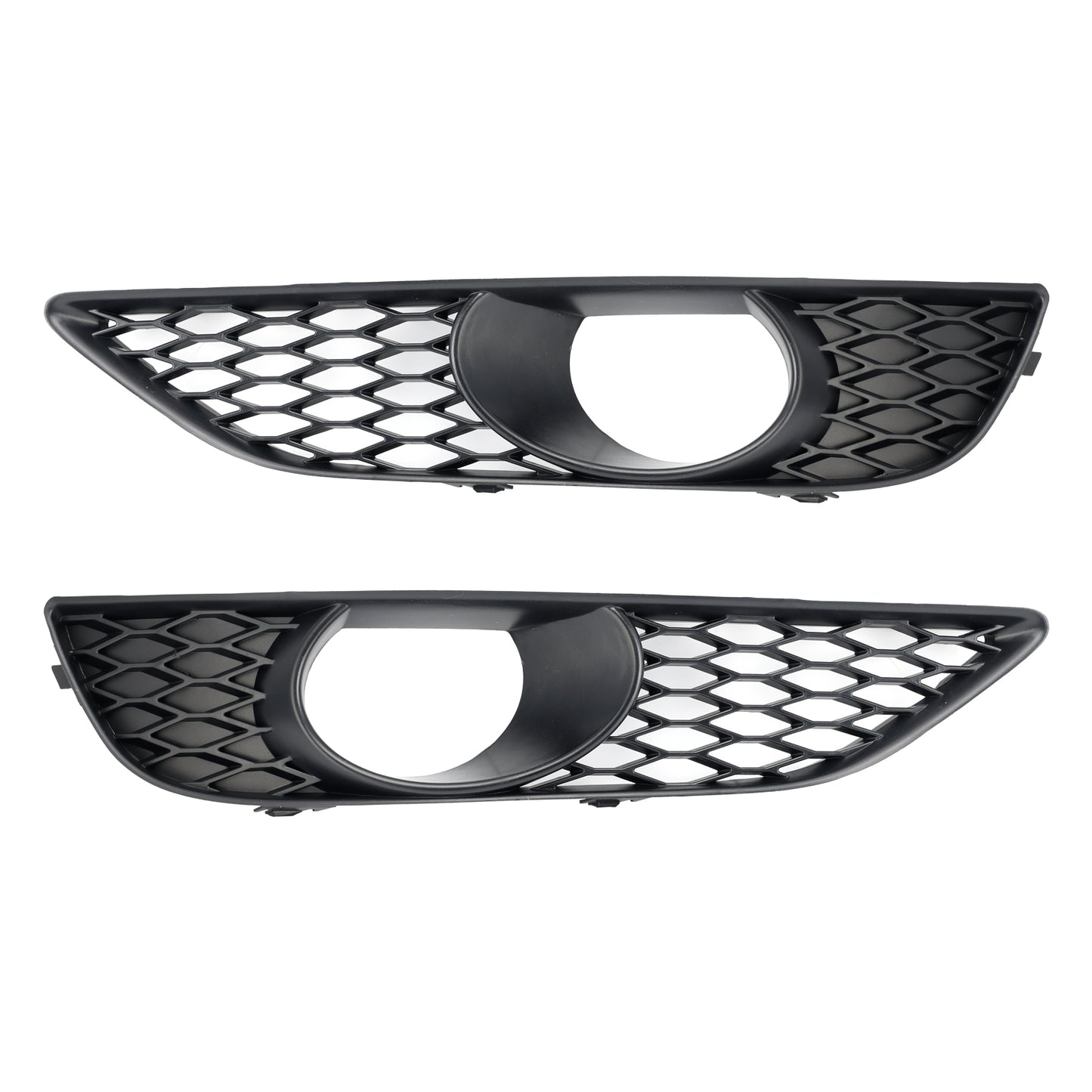 2PCS Front Bumper Fog Light Grill Lamp Cover Fit Audi Q7 Sportback 2010-2015