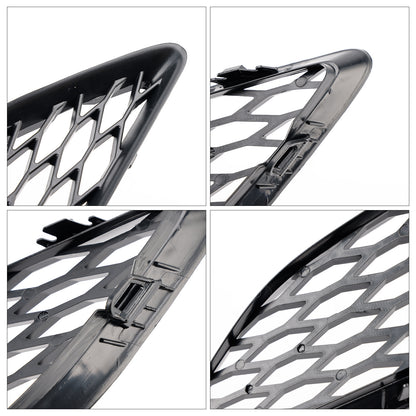 2PCS Front Bumper Fog Light Grill Lamp Cover Fit Audi Q7 Sportback 2010-2015