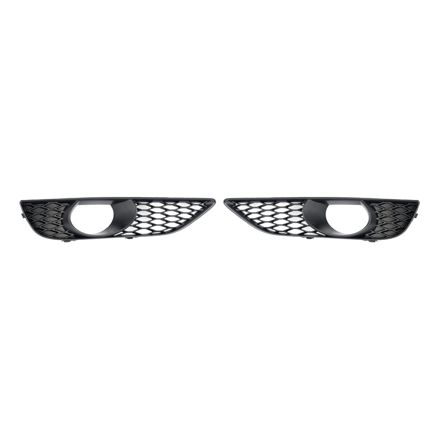 2PCS Front Bumper Fog Light Grill Lamp Cover Fit Audi Q7 Sportback 2010-2015
