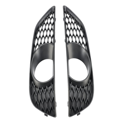 2PCS Front Bumper Fog Light Grill Lamp Cover Fit Audi Q7 Sportback 2010-2015