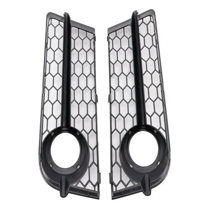 2PCS Fog Light Cover Grille Grill 8J0807682 Fit Audi TT MK2 2007-2010