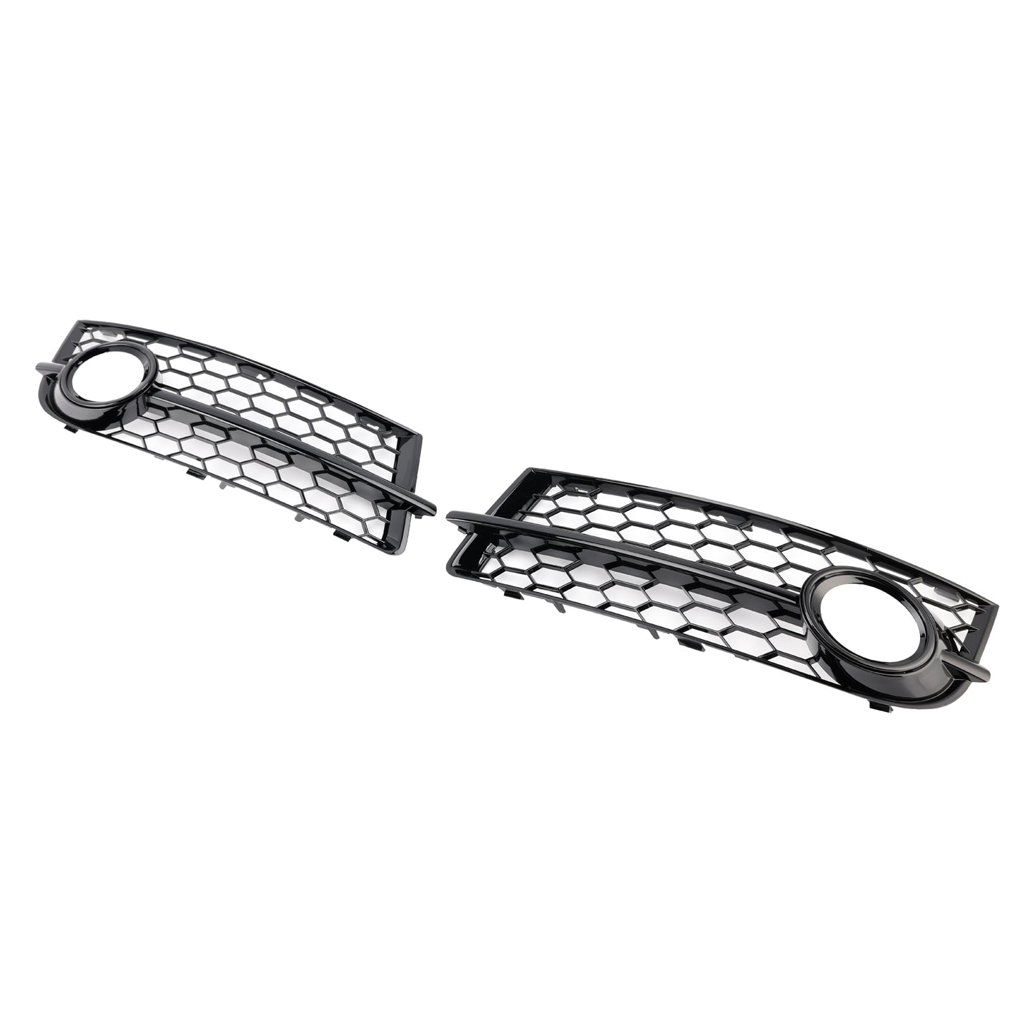 2PCS Fog Light Cover Grille Grill 8J0807682 Fit Audi TT MK2 2007-2010