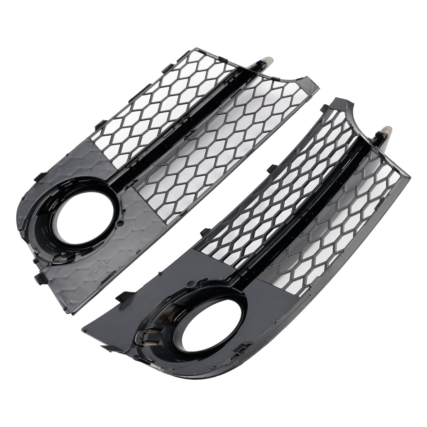Honeycomb Front Bumper Fog Light Grille Fit Audi TT MK2 S-Line TTS 2011-14