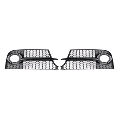 Honeycomb Front Bumper Fog Light Grille Fit Audi TT MK2 S-Line TTS 2011-14