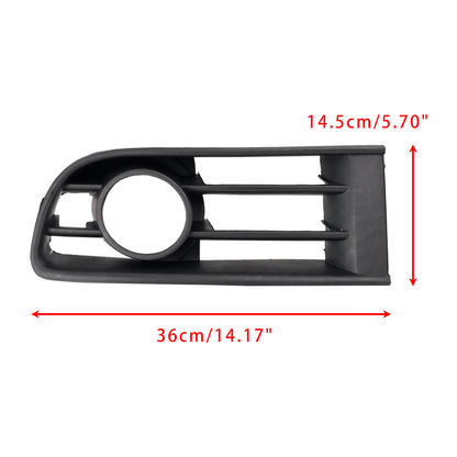 2PCS Front Lower Fog Light Cover Grille Grill Fit VW Polo 2002-2005