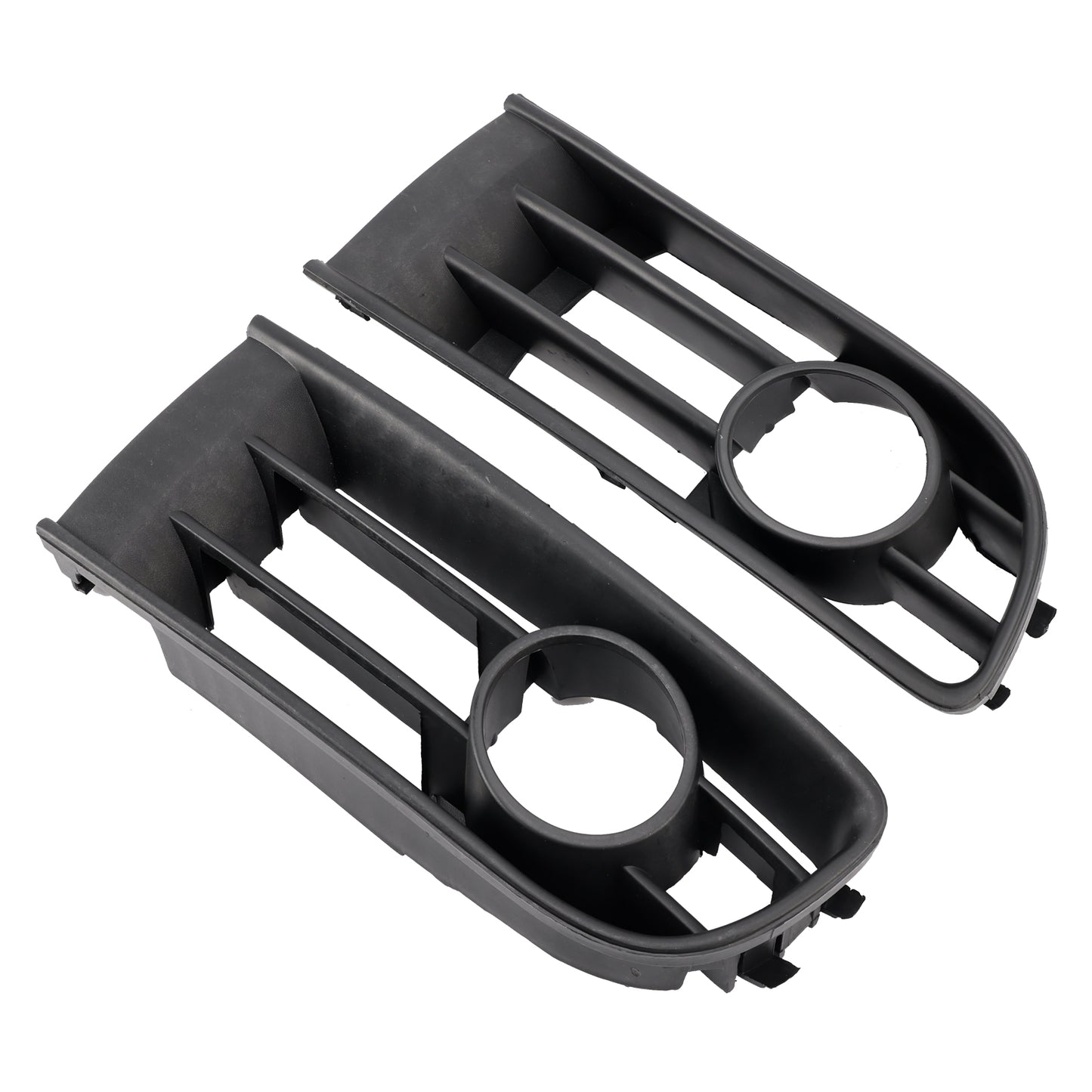 2PCS Front Lower Fog Light Cover Grille Grill Fit VW Polo 2002-2005