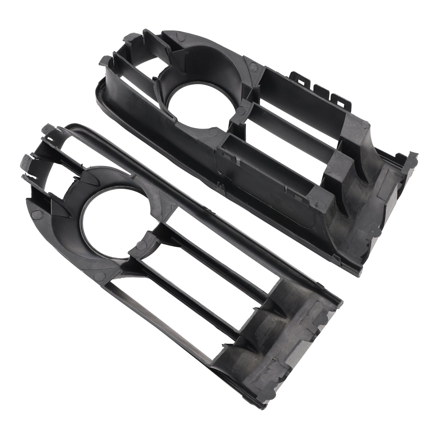 2PCS Front Lower Fog Light Cover Grille Grill Fit VW Polo 2002-2005