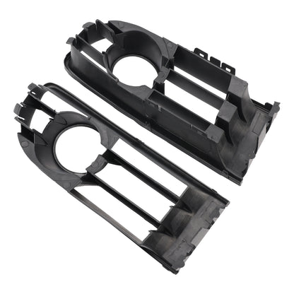 2PCS Front Lower Fog Light Cover Grille Grill Fit VW Polo 2002-2005