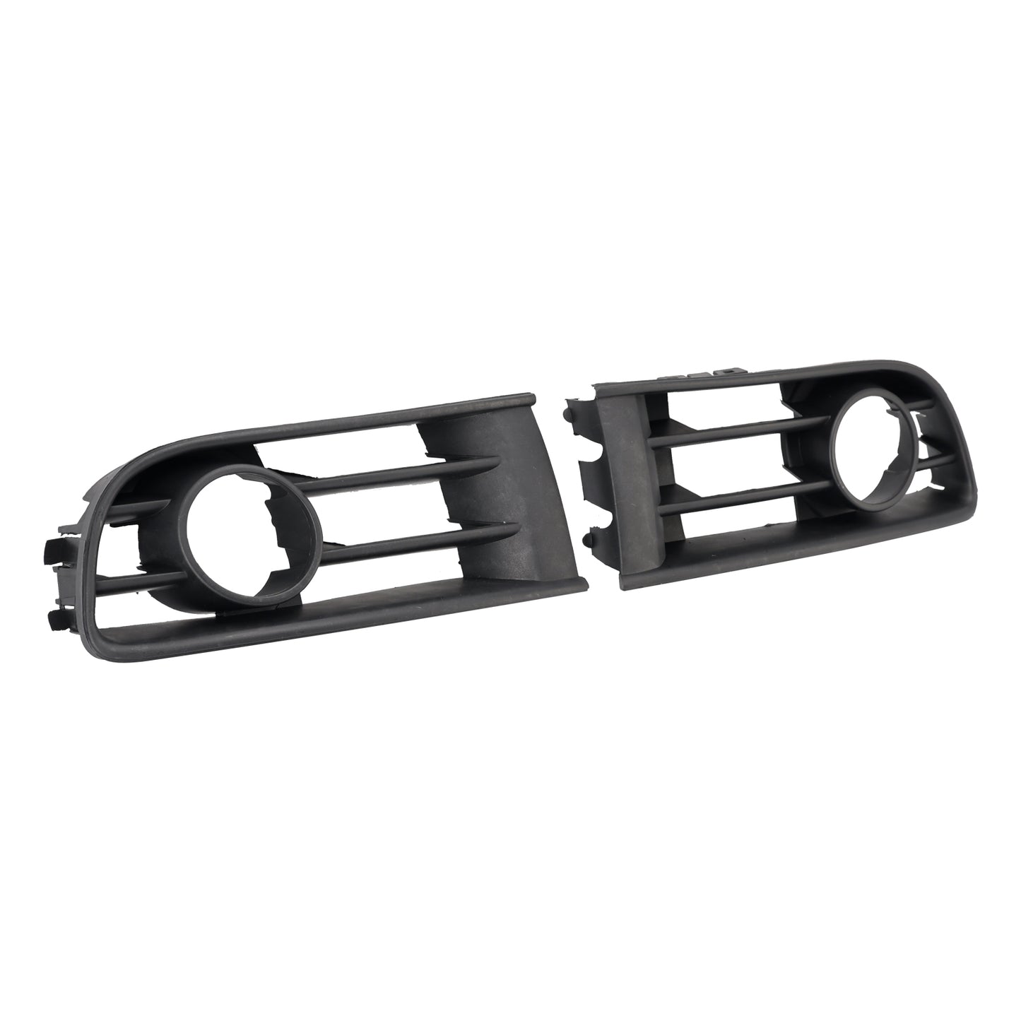 2PCS Front Lower Fog Light Cover Grille Grill Fit VW Polo 2002-2005