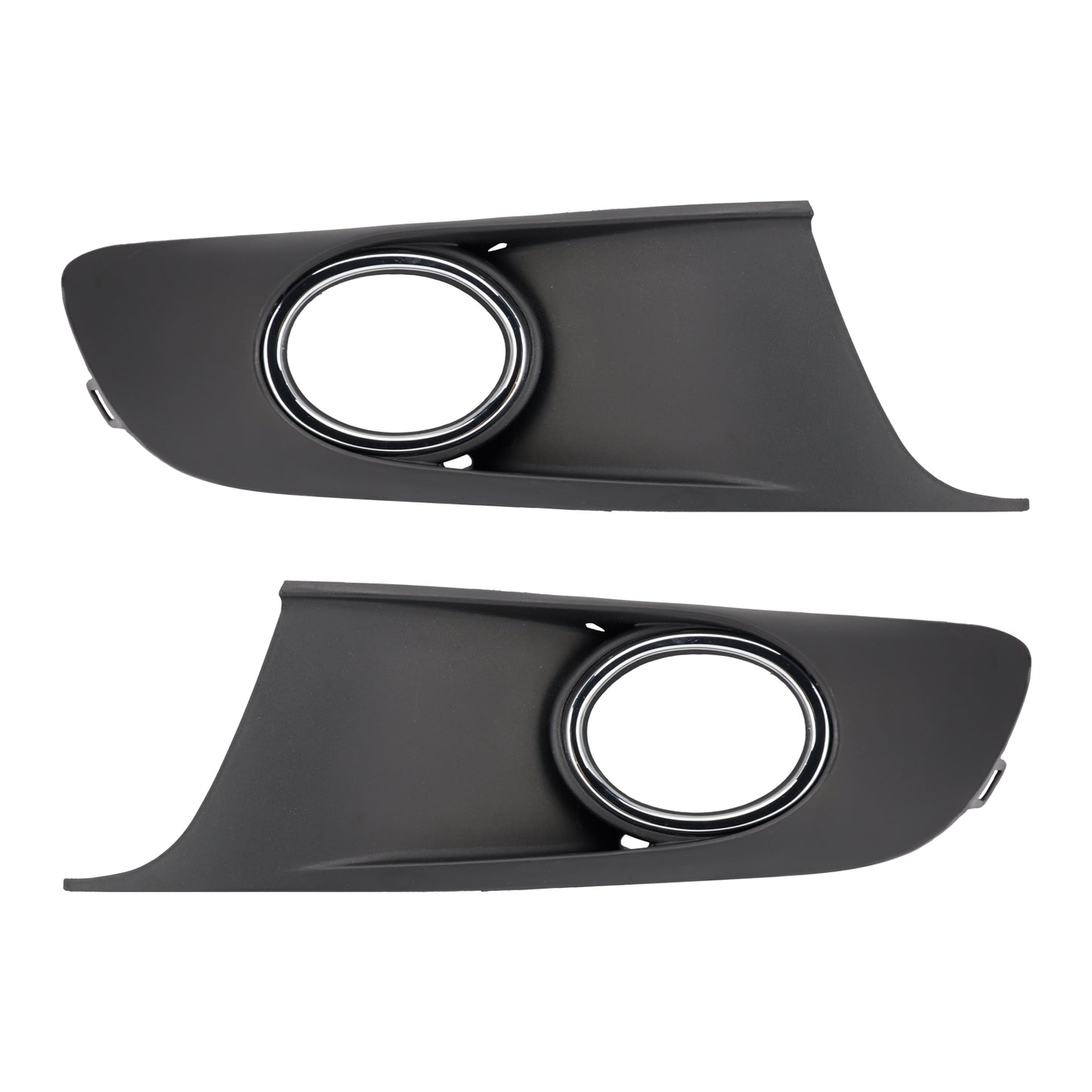 2PCS Bumper Fog Light Lamp Trim Covers Grill Fit VW Caddy Touran 2011-15 Chrome