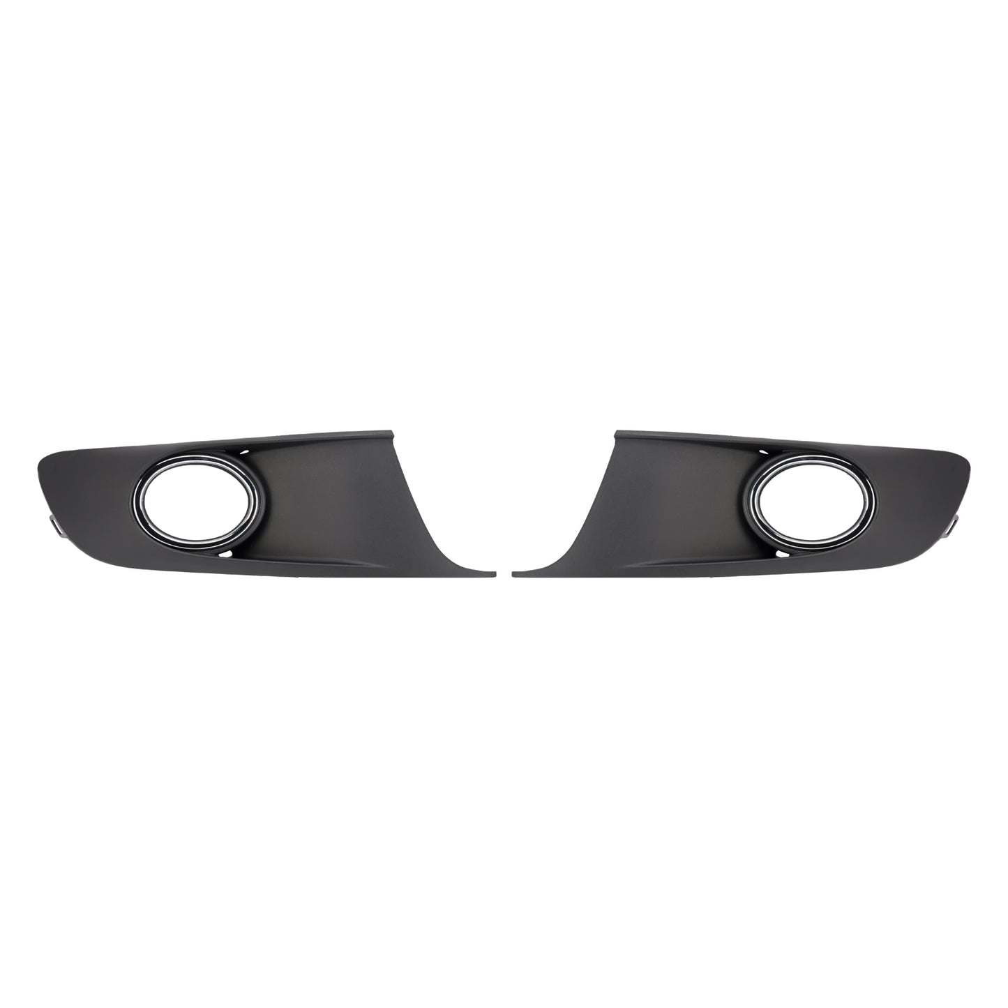 2PCS Bumper Fog Light Lamp Trim Covers Grill Fit VW Caddy Touran 2011-15 Chrome